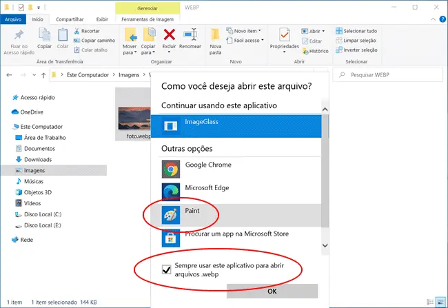 como abrir imagens webp win10 img2