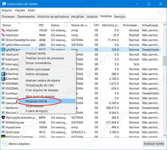 como identificar processo windows img4 como identificar processo windows img4