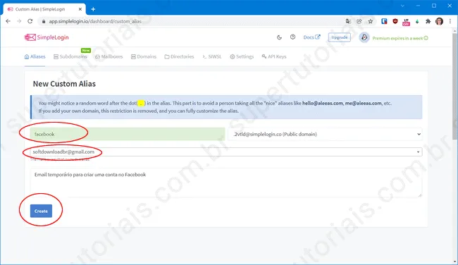 como criar conta site sem email pessoal img3 como criar conta site sem email pessoal img3