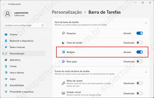 como desativar widgets win11 img2 como desativar widgets win11 img2