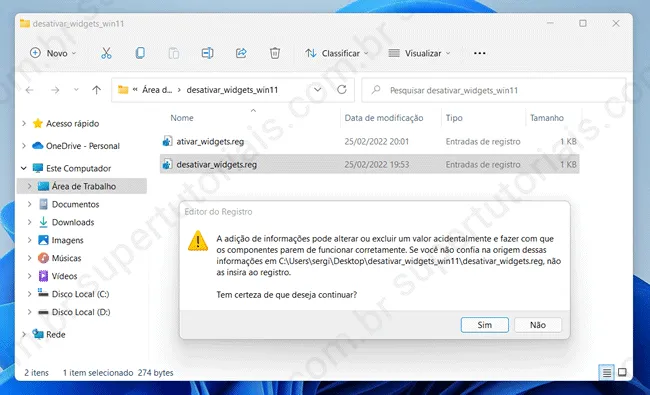 como desativar widgets win11 img3 como desativar widgets win11 img3