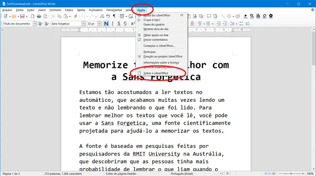 como descobrir versao programa img6