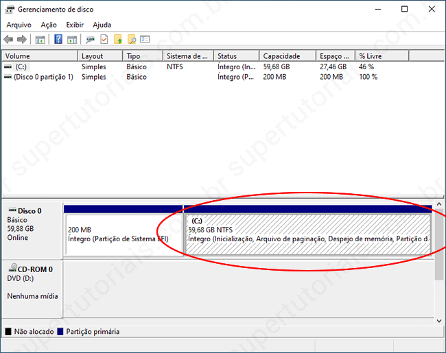 como estender particao img4 como estender particao img4
