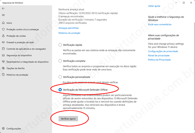 como executar microsoft defender offline img5 como executar microsoft defender offline img5