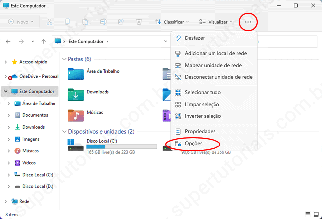 como exibir arquivos ocultos win11 img1