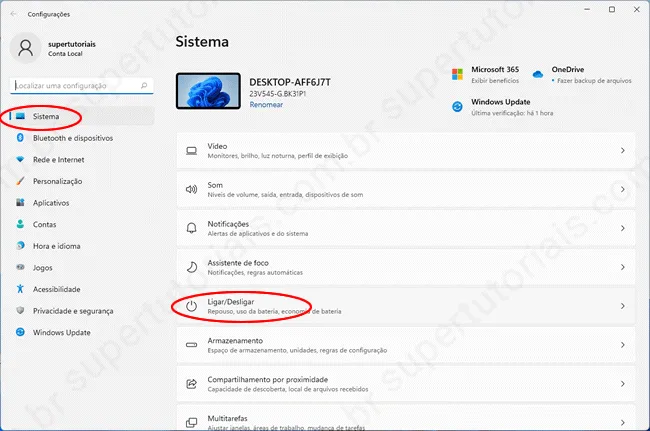 como manter tela windows11 ligada img1