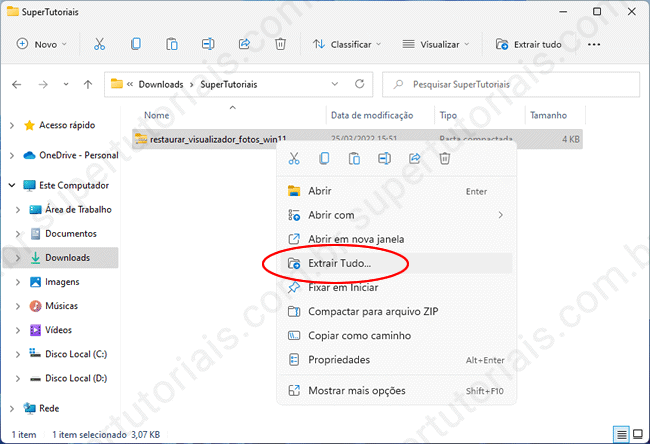 como restaurar visualizador de fotos win11 img1