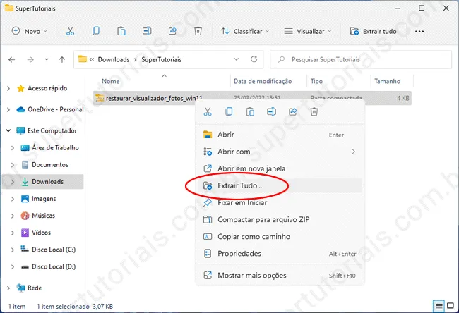 como restaurar visualizador de fotos win11 img1