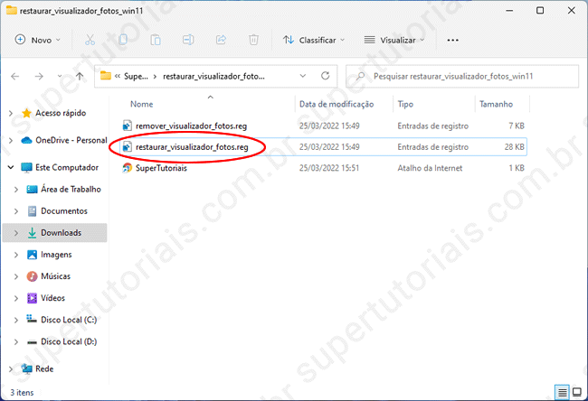 como restaurar visualizador de fotos win11 img2