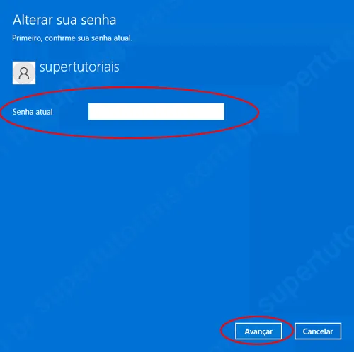 como trocar senha windows11 img10