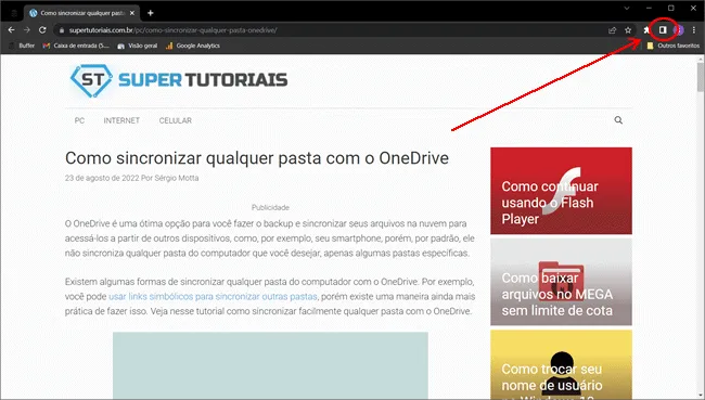 como usar lista leitura chrome img1 1