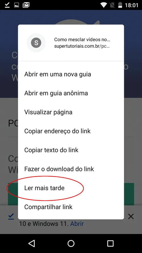 como usar lista leitura chrome img6