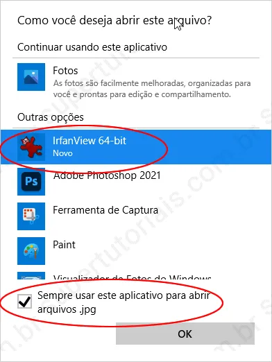 como alterar programa padrao windows11 img2
