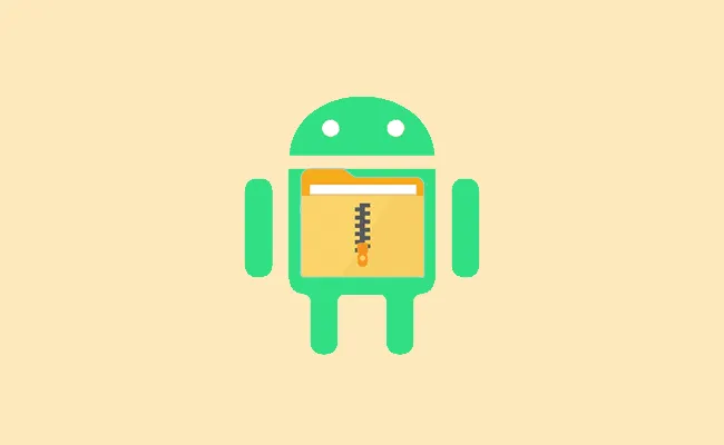 como compactar descompactar arquivo zip android