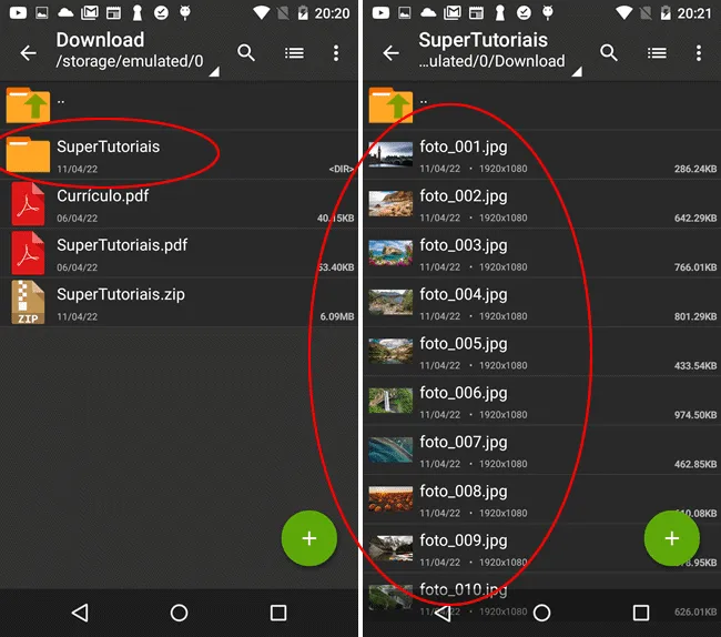 como compactar descompactar arquivo zip android img4
