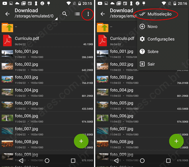 como compactar descompactar arquivo zip android img5