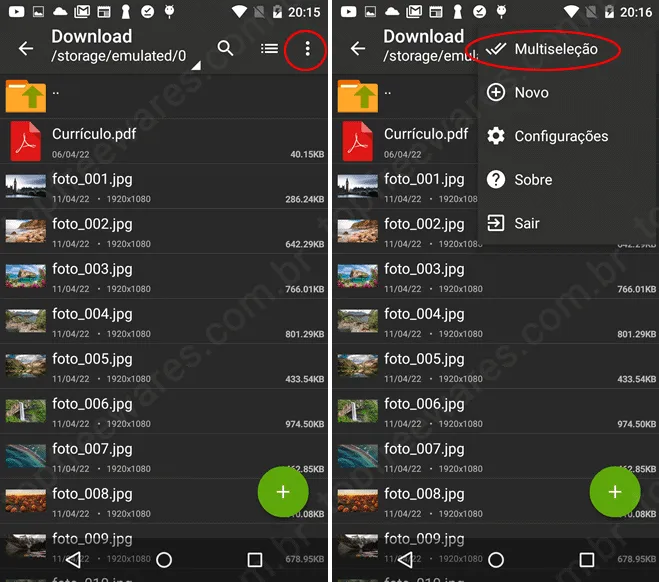 como compactar descompactar arquivo zip android img5