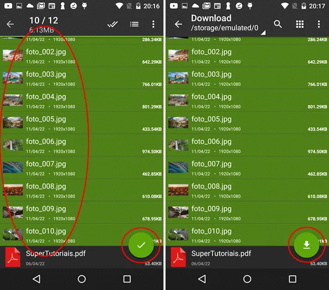 como compactar descompactar arquivo zip android img6