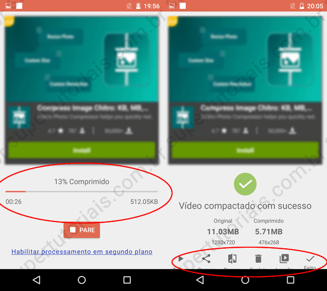 como compactar video celular img5