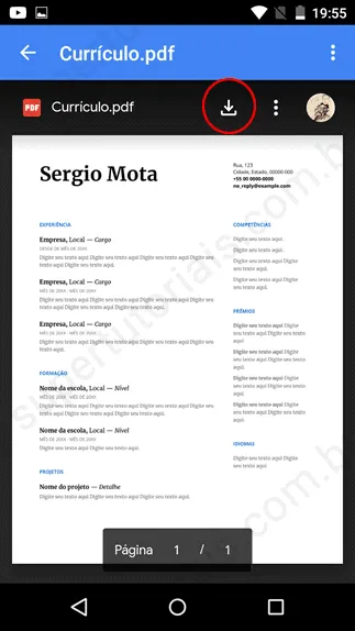 como criar curriculo pelo celular img6 como criar curriculo pelo celular img6