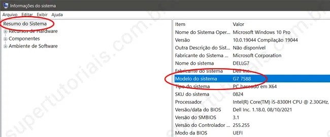 como descobrir modelo notebook img3 como descobrir modelo notebook img3