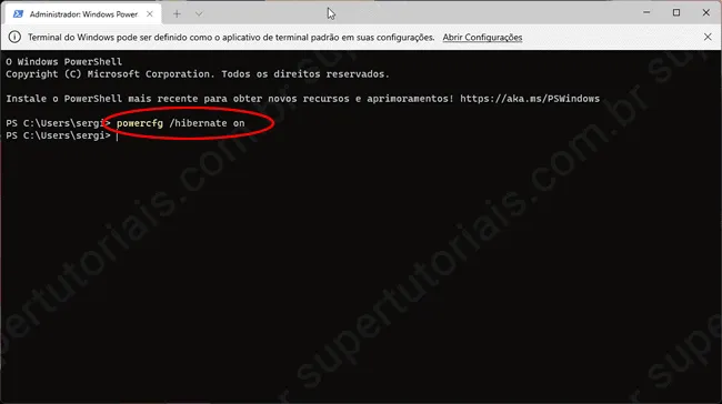 Como habilitar a hibernação no Windows 11 - Img2