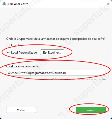 como criptografar arquivos google drive img3