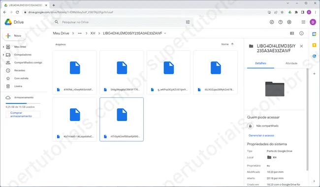 como criptografar arquivos google drive img9