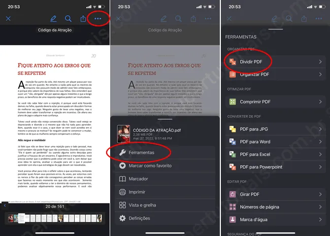 como dividir arquivo pdf img11
