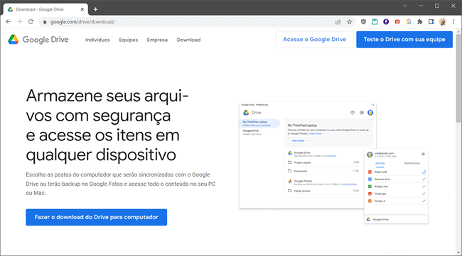 como integrar google drive windows explorer img1