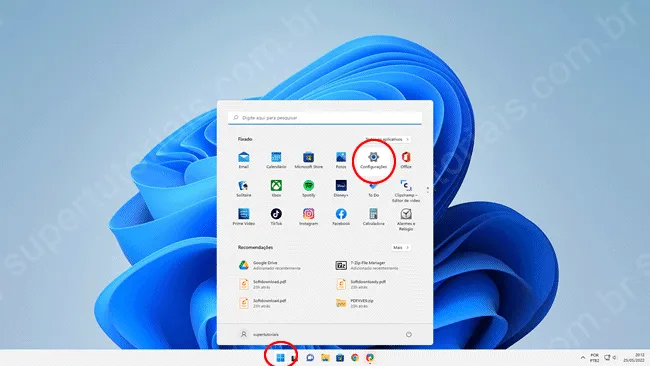 como personalizar ponteiro mouse win11 img1