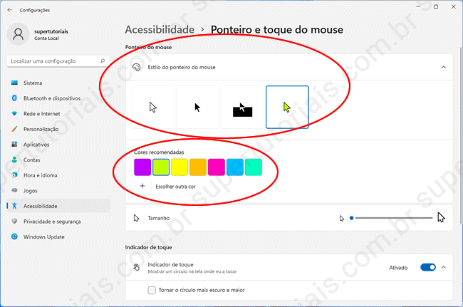 como personalizar ponteiro mouse win11 img3 como personalizar ponteiro mouse win11 img3