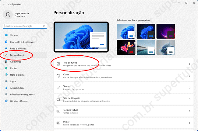 como usar fotos tela bloqueio papel parede win11 img3