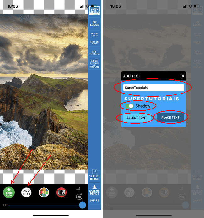como adicionar marca dagua celular img3