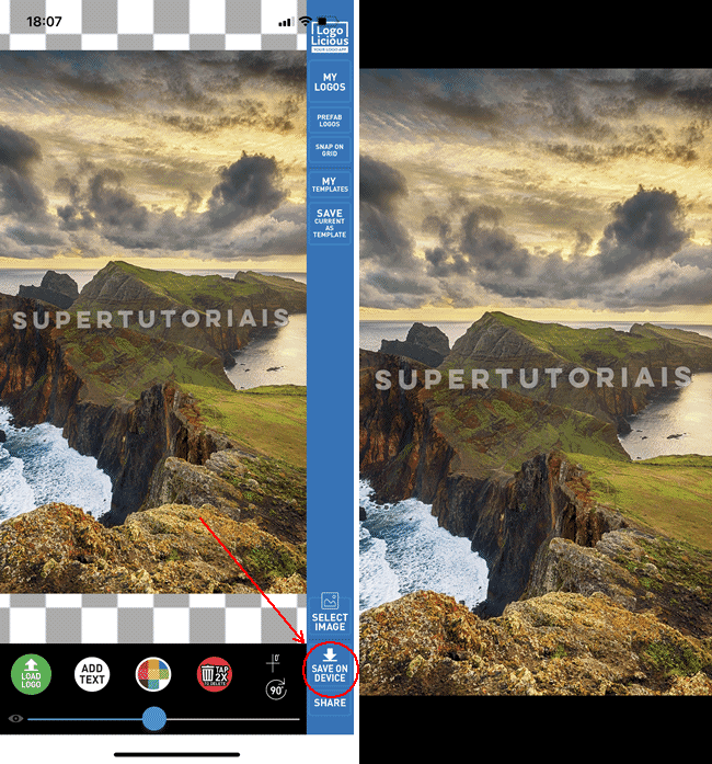como adicionar marca dagua celular img4