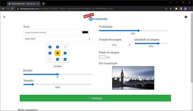 como adicionar marca dagua online img3