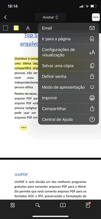 como anotar pdf iphone img3