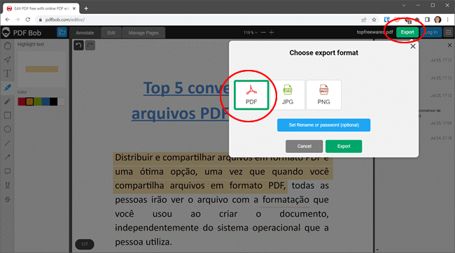 como anotar pdf online img4