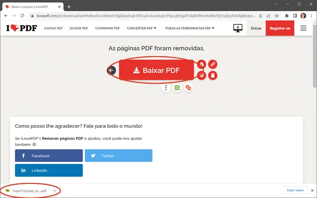 como excluir pagina pdf online img3
