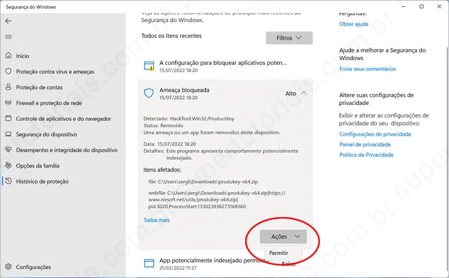 como remover arquivo quarentena windows11 img6 como remover arquivo quarentena windows11 img6