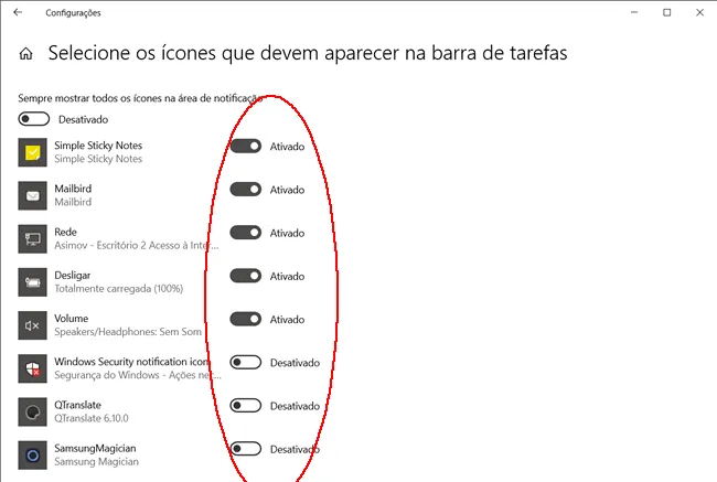 como organizar icones bandeja sistema img6