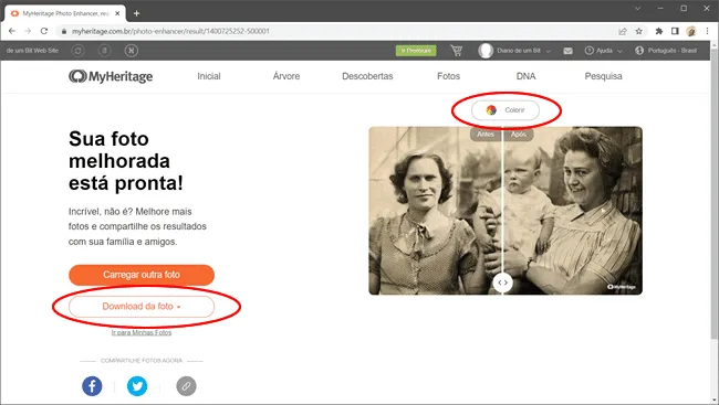 como restaurar fotos antigas automaticamente img11