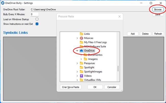 como sincronizar qualquer pasta onedrive img3