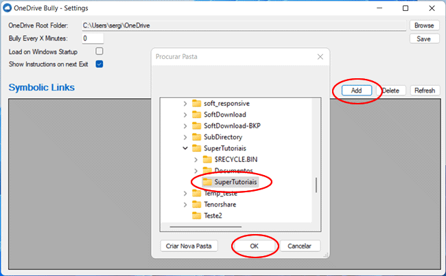 como sincronizar qualquer pasta onedrive img5