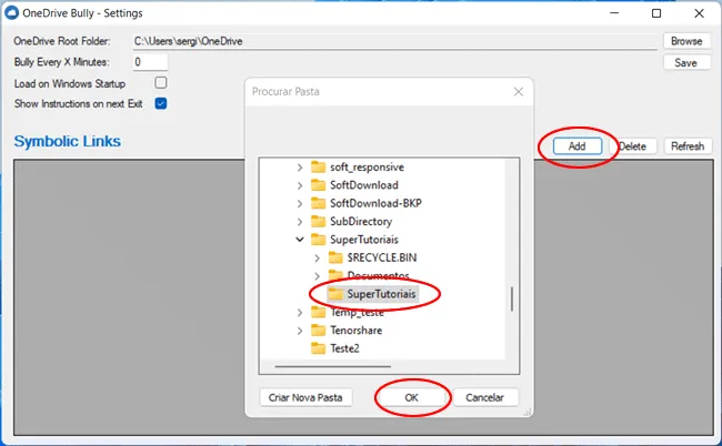 como sincronizar qualquer pasta onedrive img5