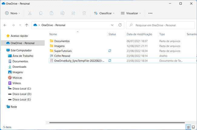 como sincronizar qualquer pasta onedrive img8