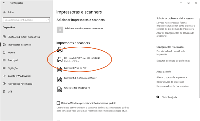 como definir impressora padrao windows10 11 img6