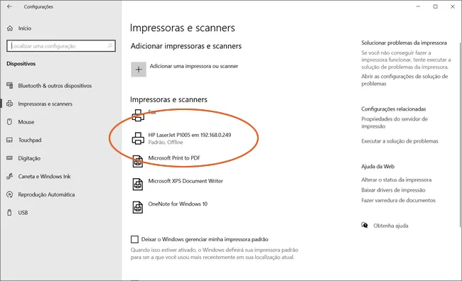 como definir impressora padrao windows10 11 img6