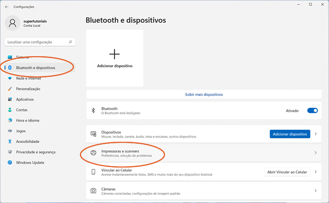 como definir impressora padrao windows10 11 img8