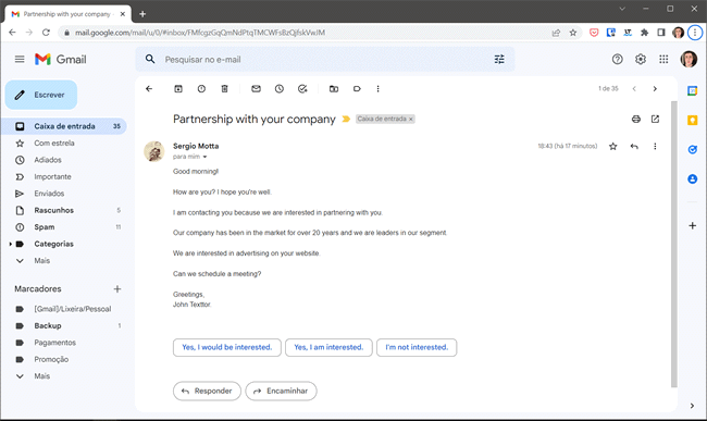 como traduzir email gmail img1 como traduzir email gmail img1